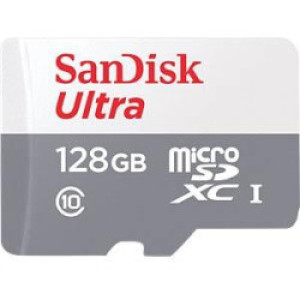 MicroSDXC 128GB Ultra , Class10 UHS-1 + adapter , SanDisk  